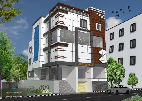 Residential Complex ACP Elevation